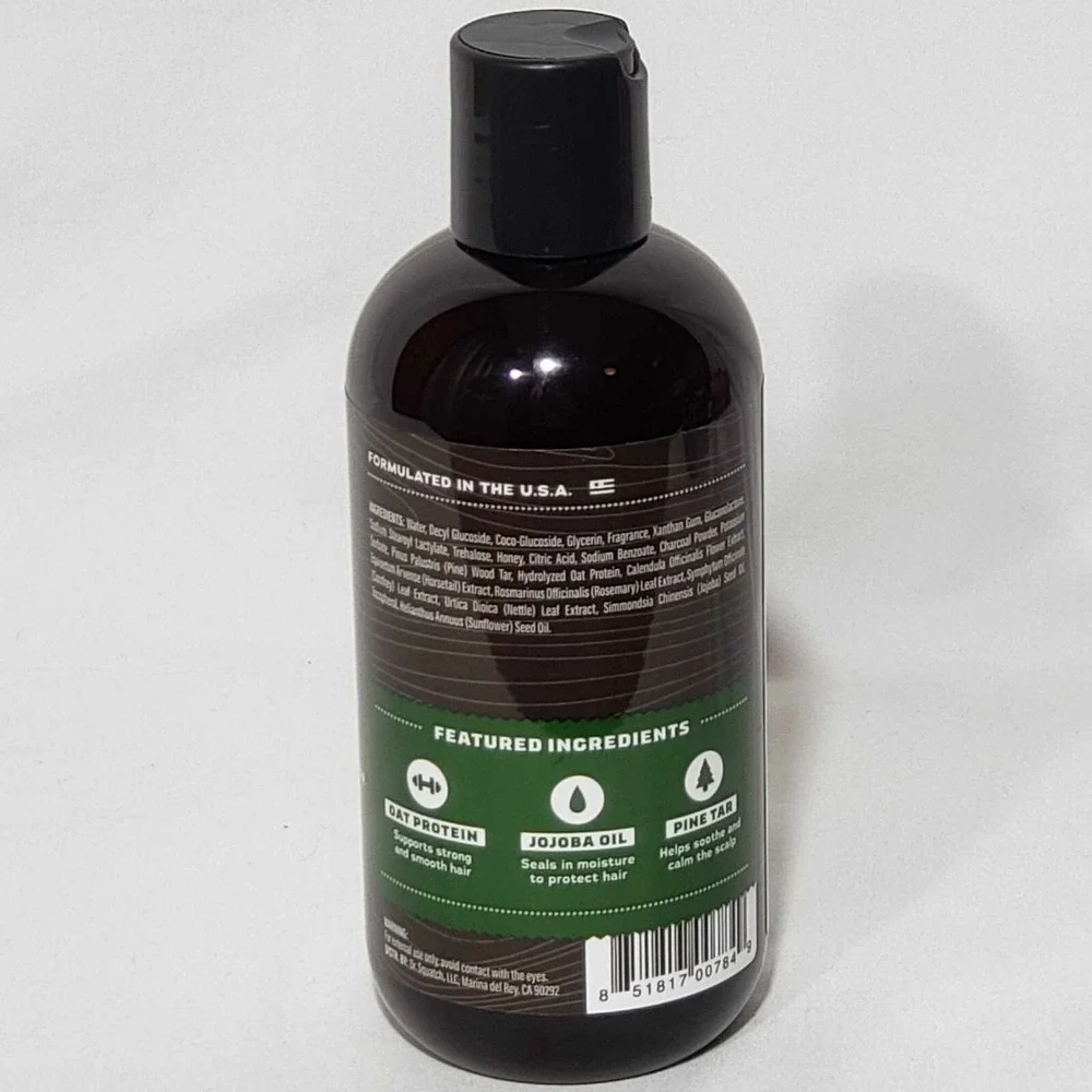Dr. Squatch Pine Tar Men's Natural Shampoo 8 fl oz